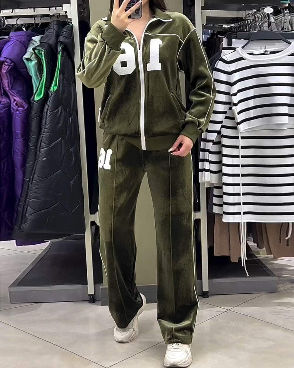 SophiaMarini Modieuze Casual Tweedelige Set