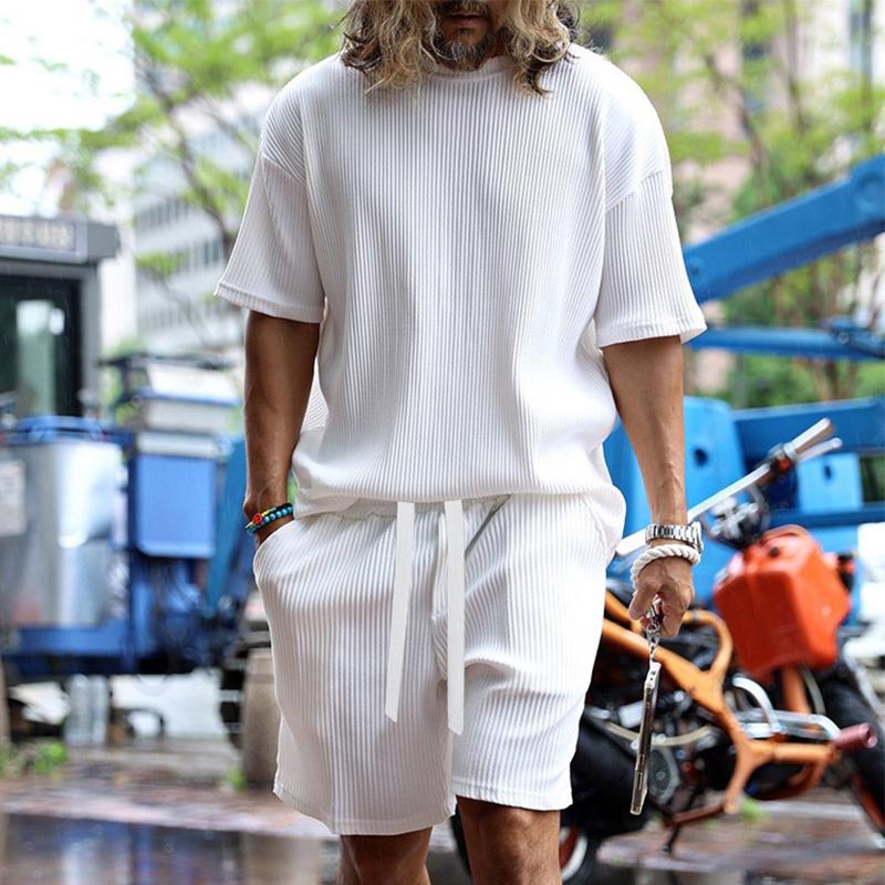 Luca – Luchtige Zomerset voor Heren met Strepen