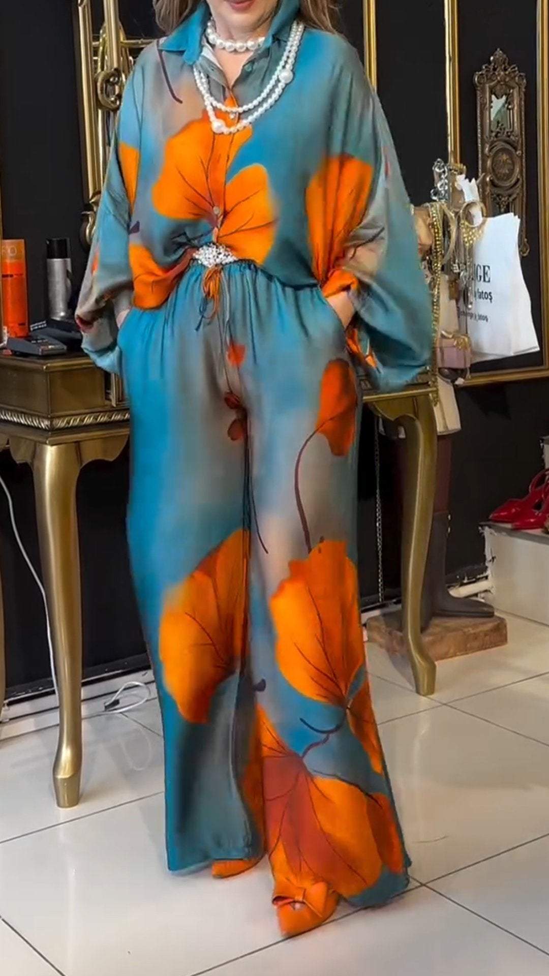 VivianaRinaldi Bedrukt Los Casual Pak