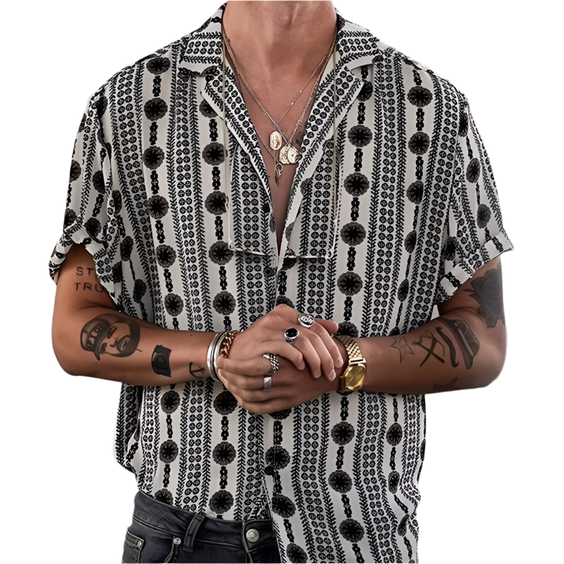 Lorenzo – Ademend Linnen Overhemd voor Heren