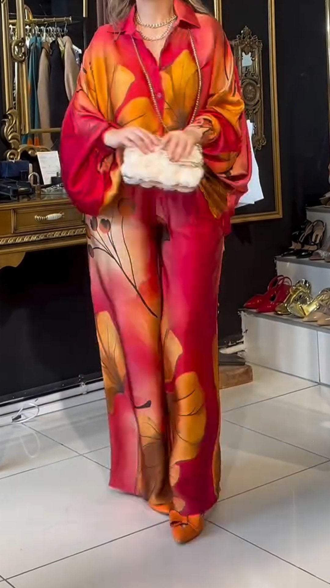 VivianaRinaldi Bedrukt Los Casual Pak