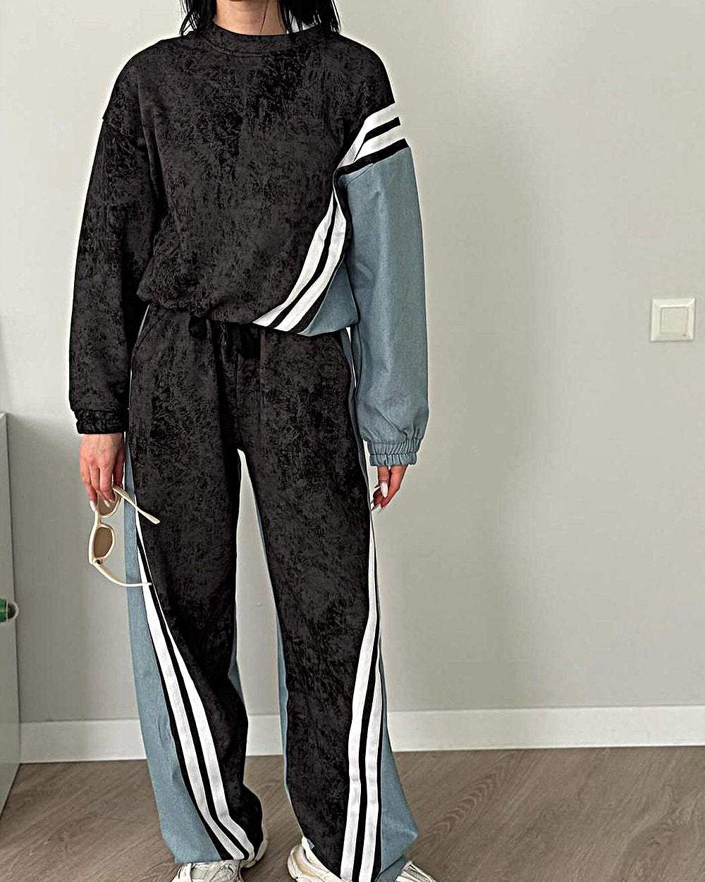 NicolaFerri Contrast Kleur Casual Pak
