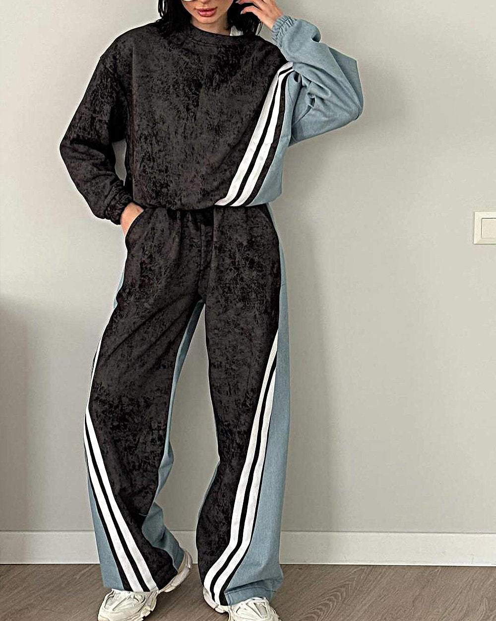 NicolaFerri Contrast Kleur Casual Pak