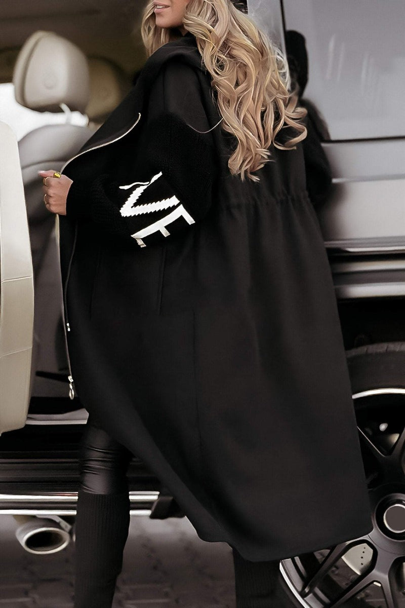 Isabella – Weerbestendige Lange Damesjas met Capuchon