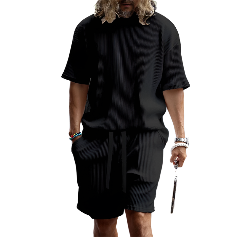 Luca – Luchtige Zomerset voor Heren met Strepen