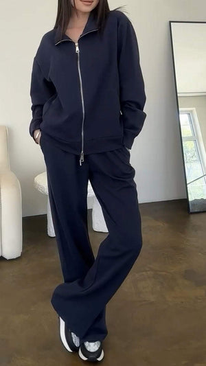 GiorgioSantini Rits Sweatshirt Tweedelige Set