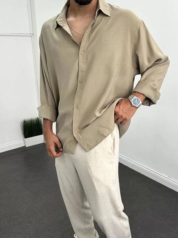 LinoVogue Linnen Casual overhemd