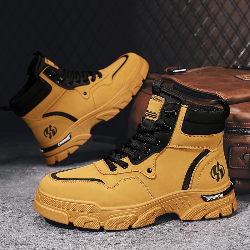 LucaRusso™ Nieuwe Martin Laarzen in Britse Stijl