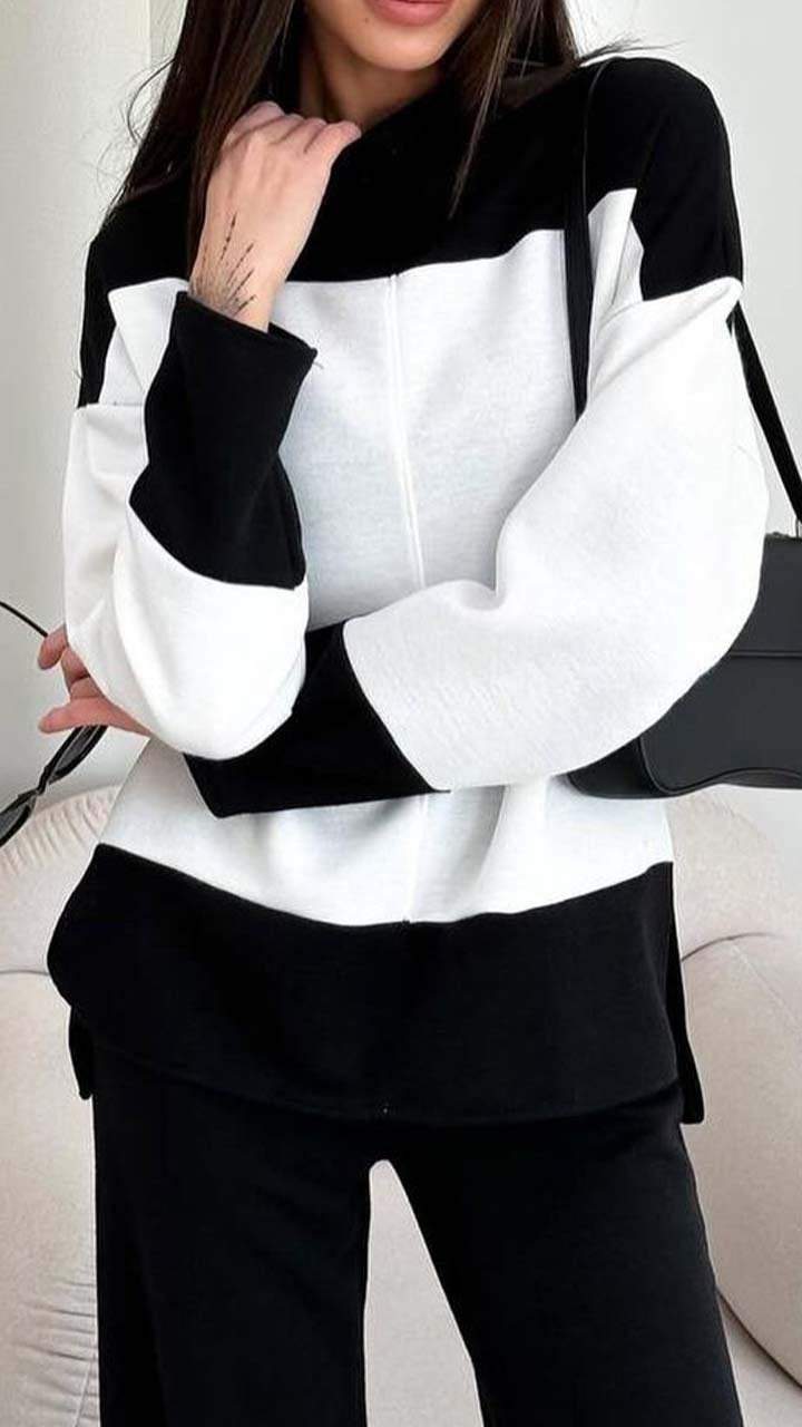 GiorgioSantini Colorblock Tweedelig Pak