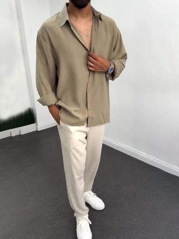 LinoVogue Linnen Casual overhemd