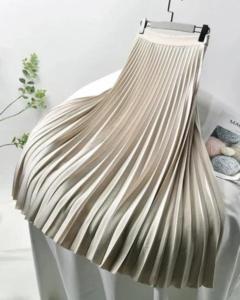 BiancaStile Elegante Plissérok voor Dames