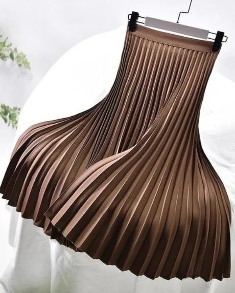 BiancaStile Elegante Plissérok voor Dames