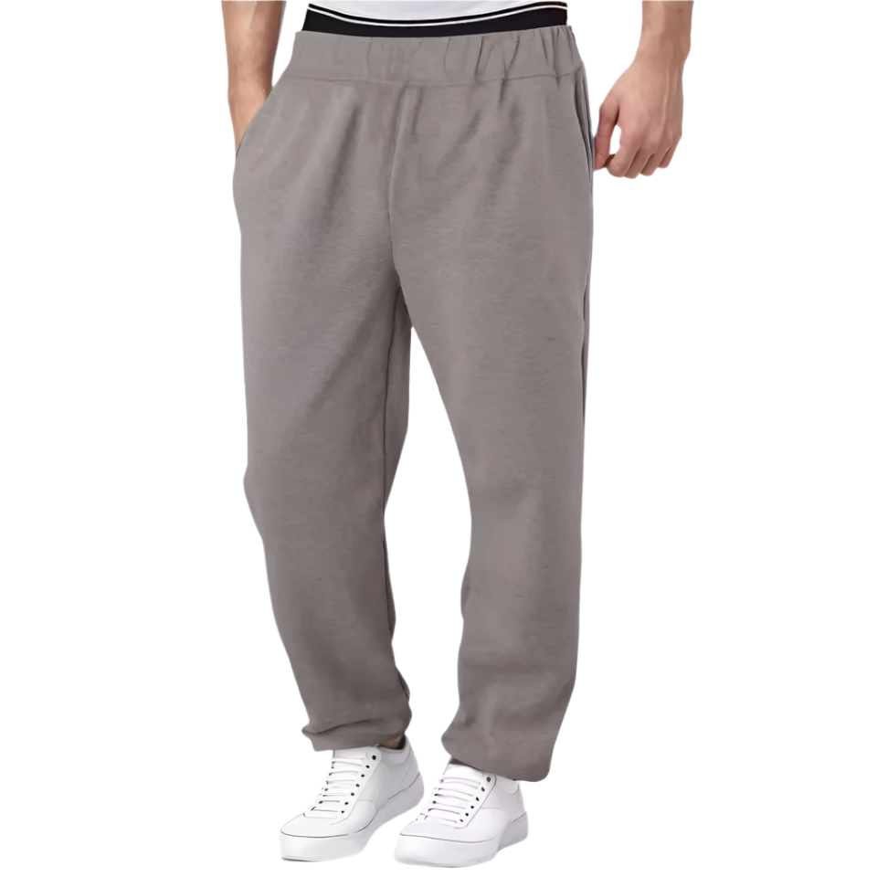 Lorenzo – Heren Sweatpants met Fleece Voering en Rechte Pijp