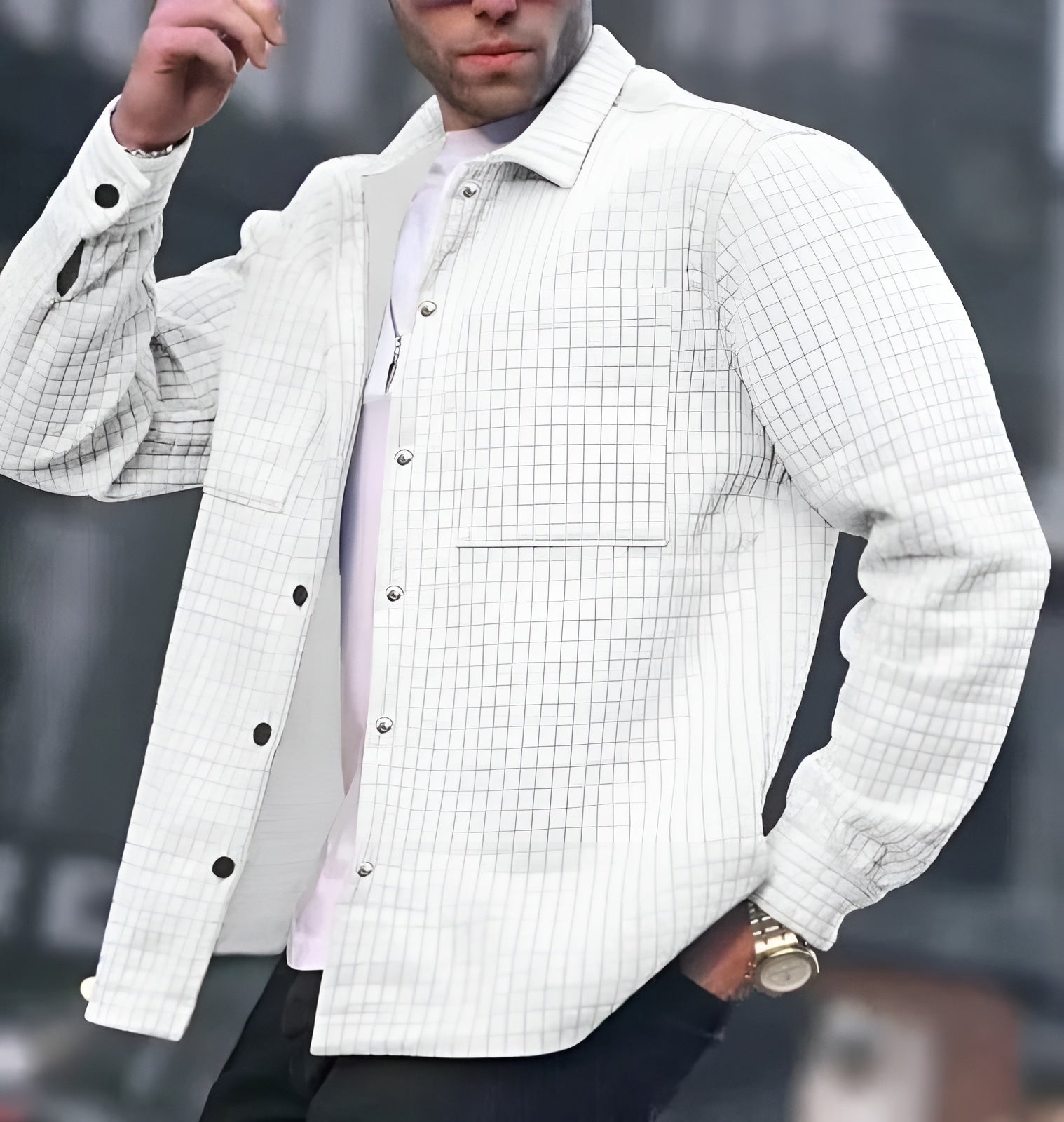 Luca – Casual Heren Vest met Relaxte Pasvorm