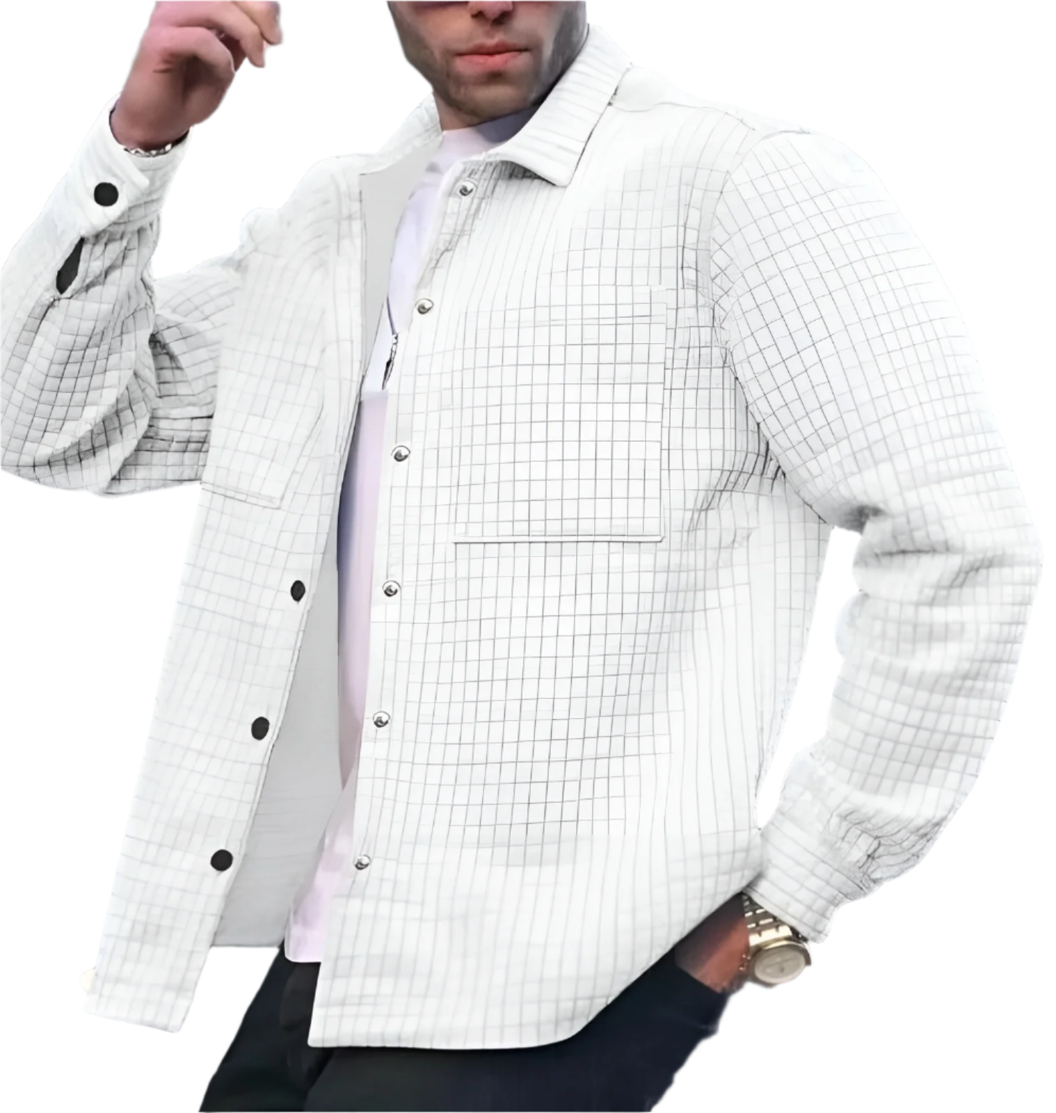 Luca – Casual Heren Vest met Relaxte Pasvorm