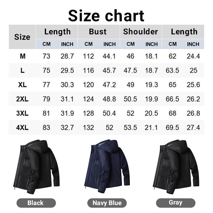 Enzo™️ Winddichte outdoorjas voor heren