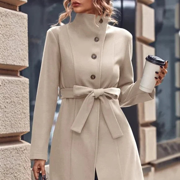 IsabellaCaruso Vrouwenoutfits herfst winter casual lange jas
