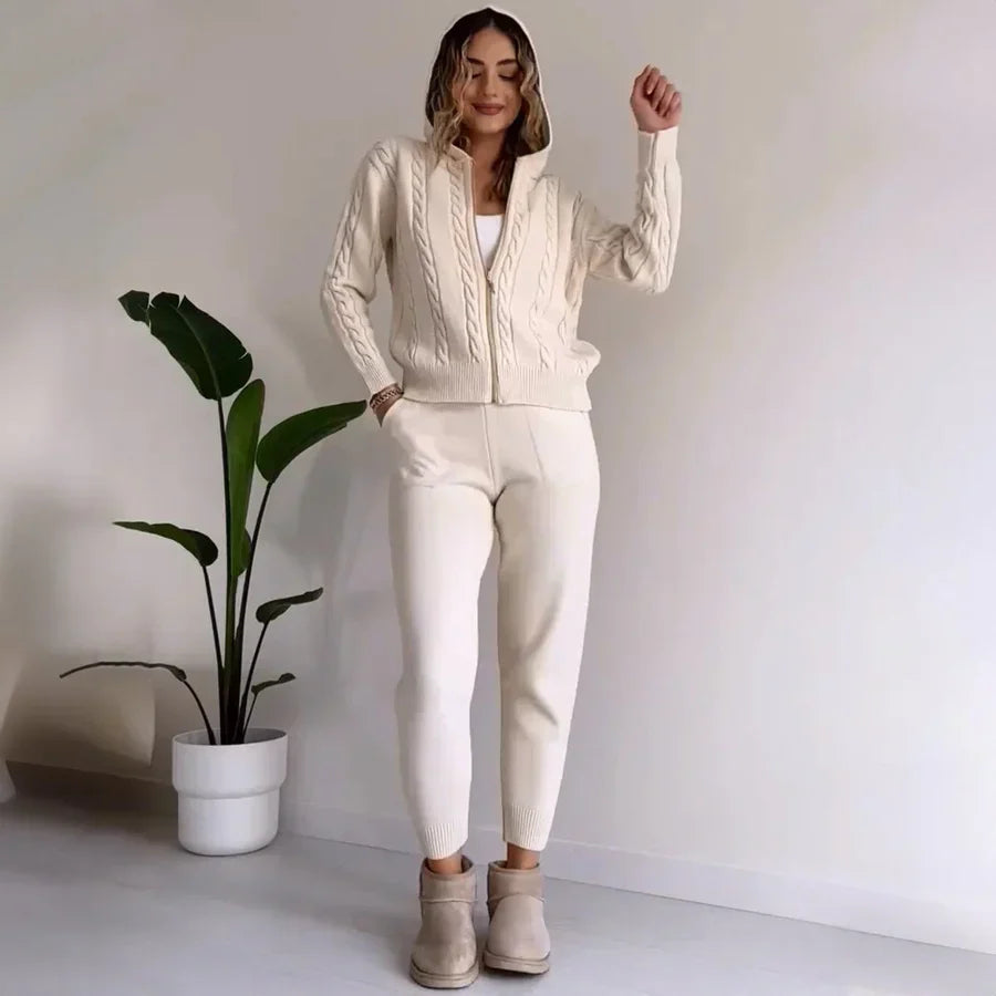 Elena – Comfortabele Tweedelige Dames Loungewear Set