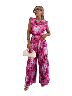 Lucía – Luchtig Tweedelig Dames Loungepak