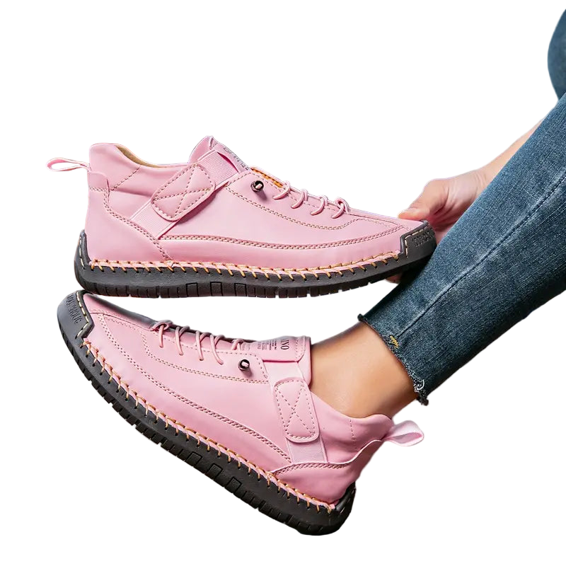 Althea – Lichtgewicht Dames Leren Sneakers voor Elke Dag