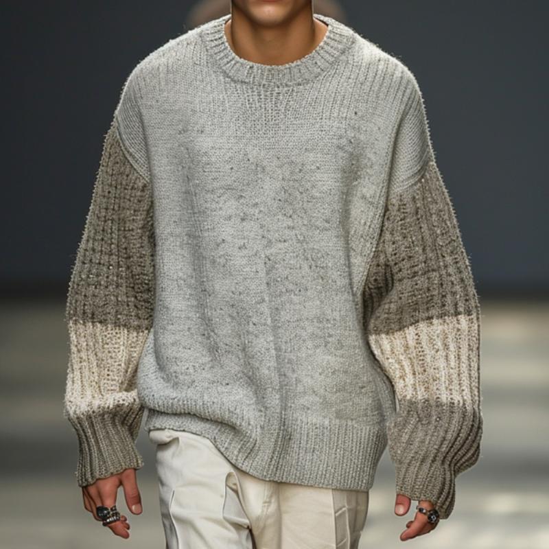 DanteRivetti Losgebreide Trui Voor Mannen