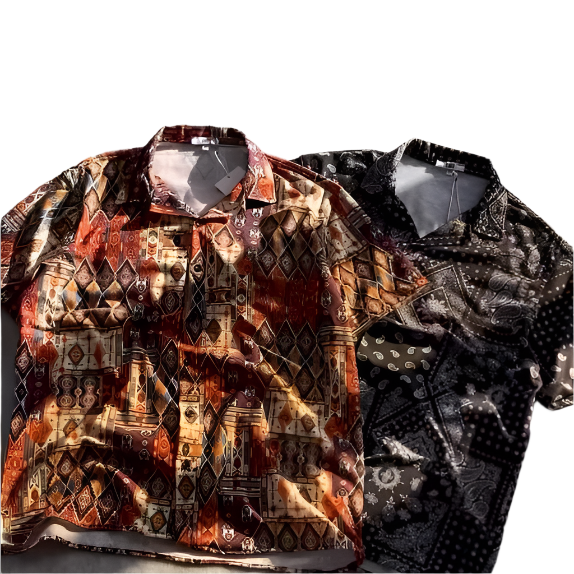 BiancaMoretti Retro Cashew Mouw Shirt