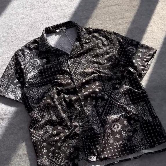 BiancaMoretti Retro Cashew Mouw Shirt