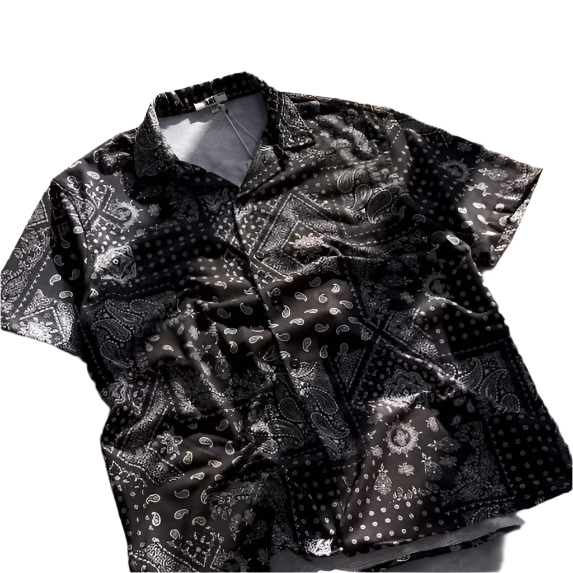 BiancaMoretti Retro Cashew Mouw Shirt