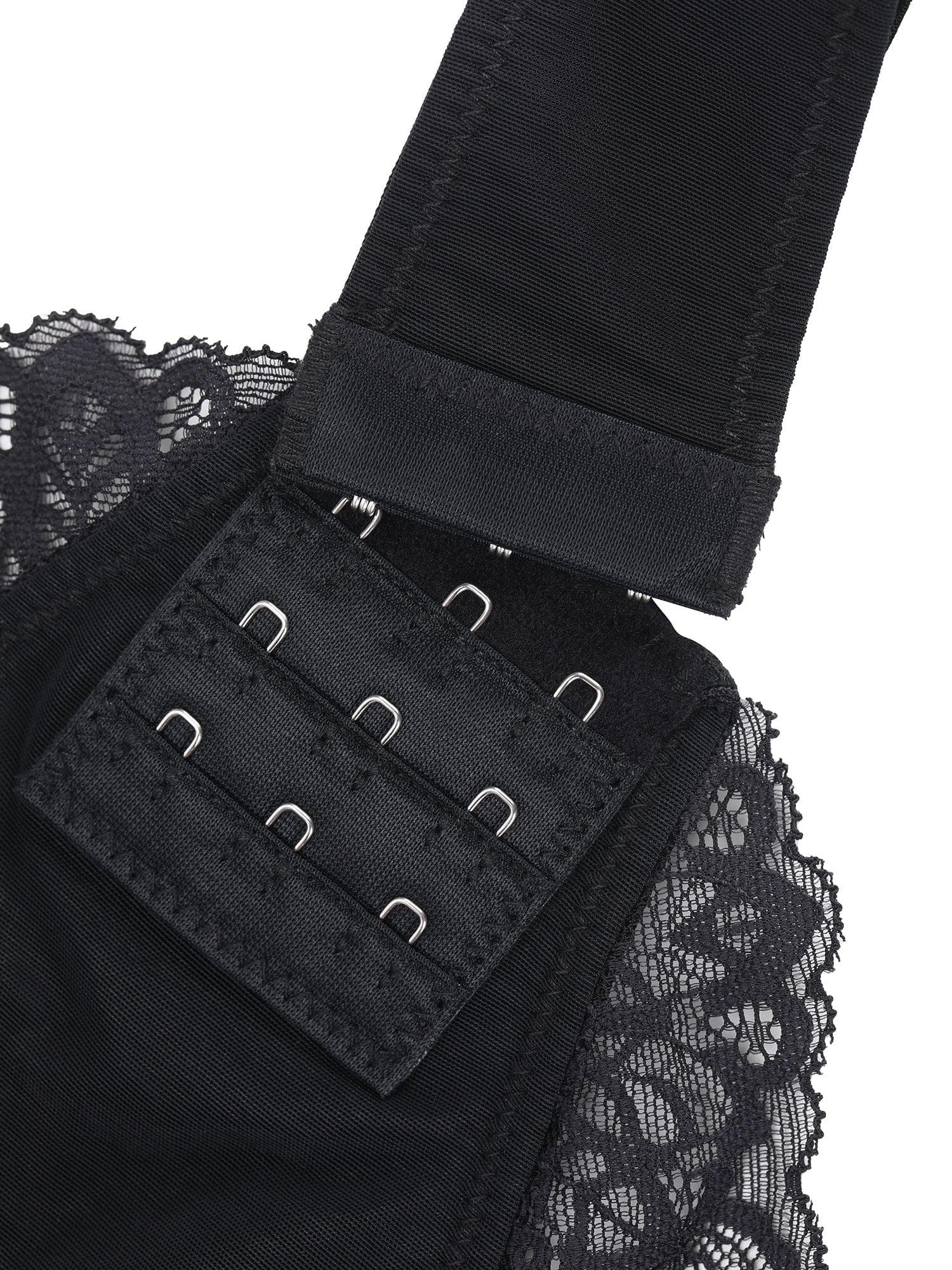 Deep-V Sensual Dames Bodysuit