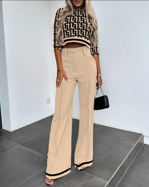 MarcoComodo™ Casual blouse en pantalonset