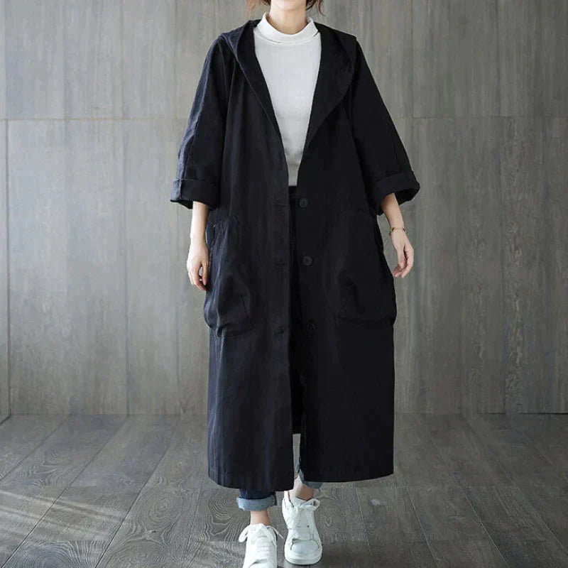 MilaFiore Oversized trenchcoat Voor Vrouwen