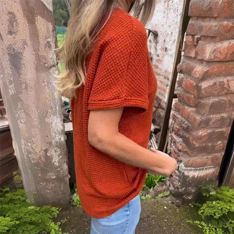 CozyChic™ Top met korte mouwen