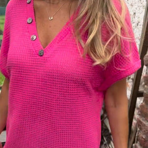 MilaFiora Top Met Korte Mouwen