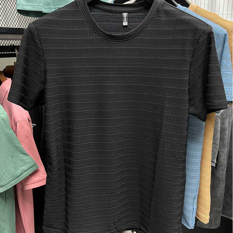 AgileMesh™ Sneldrogend T-shirt met ronde hals