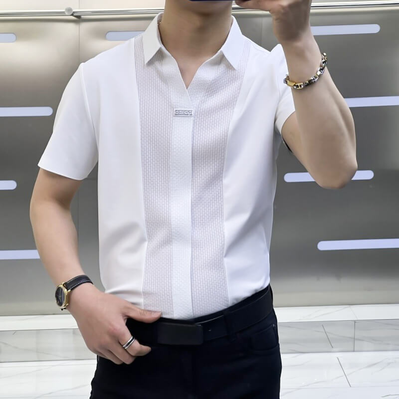 ChiaraRusso™ Patchwork-Overhemd