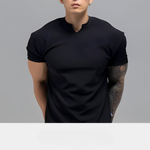 MarcoRicci Hoge Elastische Korte Mouwen