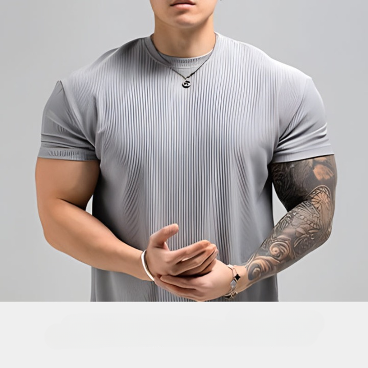 MarcoRicci Hoge Elastische Korte Mouwen