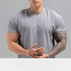 MarcoRicci Hoge Elastische Korte Mouwen