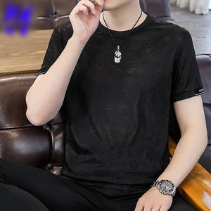 GiorgioAlessi Zijden Korte Mouw