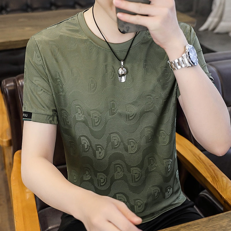 GiorgioAlessi Zijden Korte Mouw