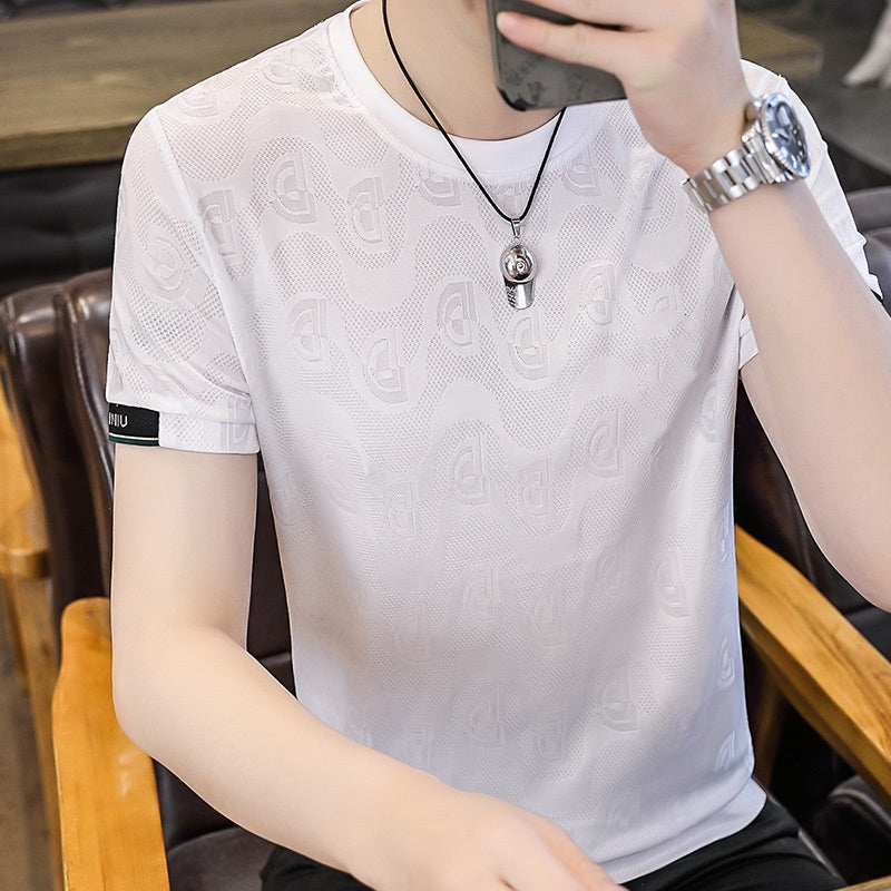 GiorgioAlessi Zijden Korte Mouw