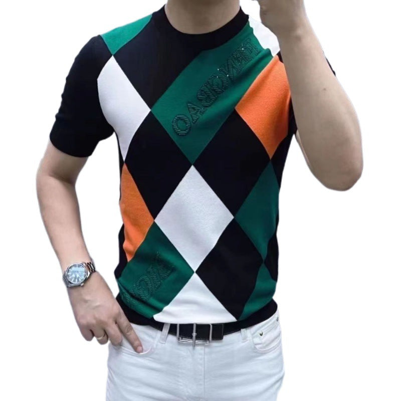 SofiaNoir™ Ruitvormige top