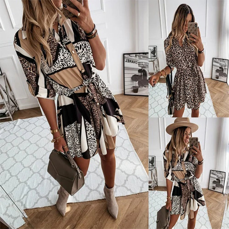 MichelaBellini  Minirok met print