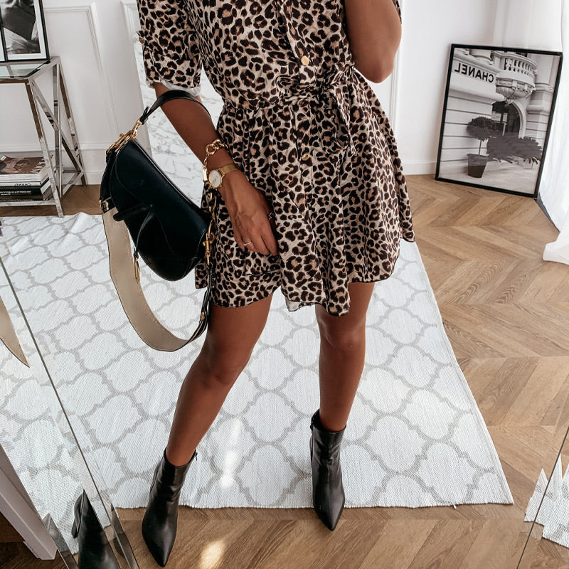 MichelaBellini  Minirok met print