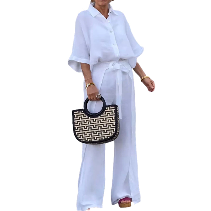 LeoMoretti Koordbroek 2-delig