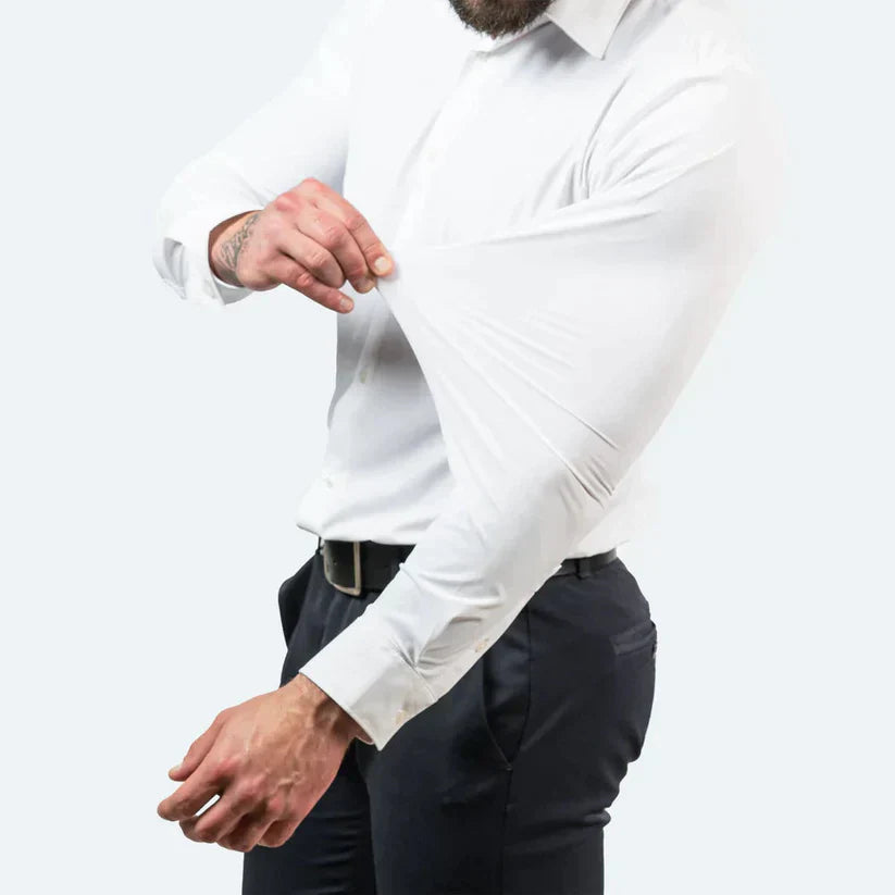 Giovanni – Comfortabele Stretch Overhemd voor Mannen