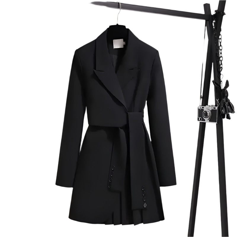 Isabella – Elegante Dames Trenchcoat met Ceintuur