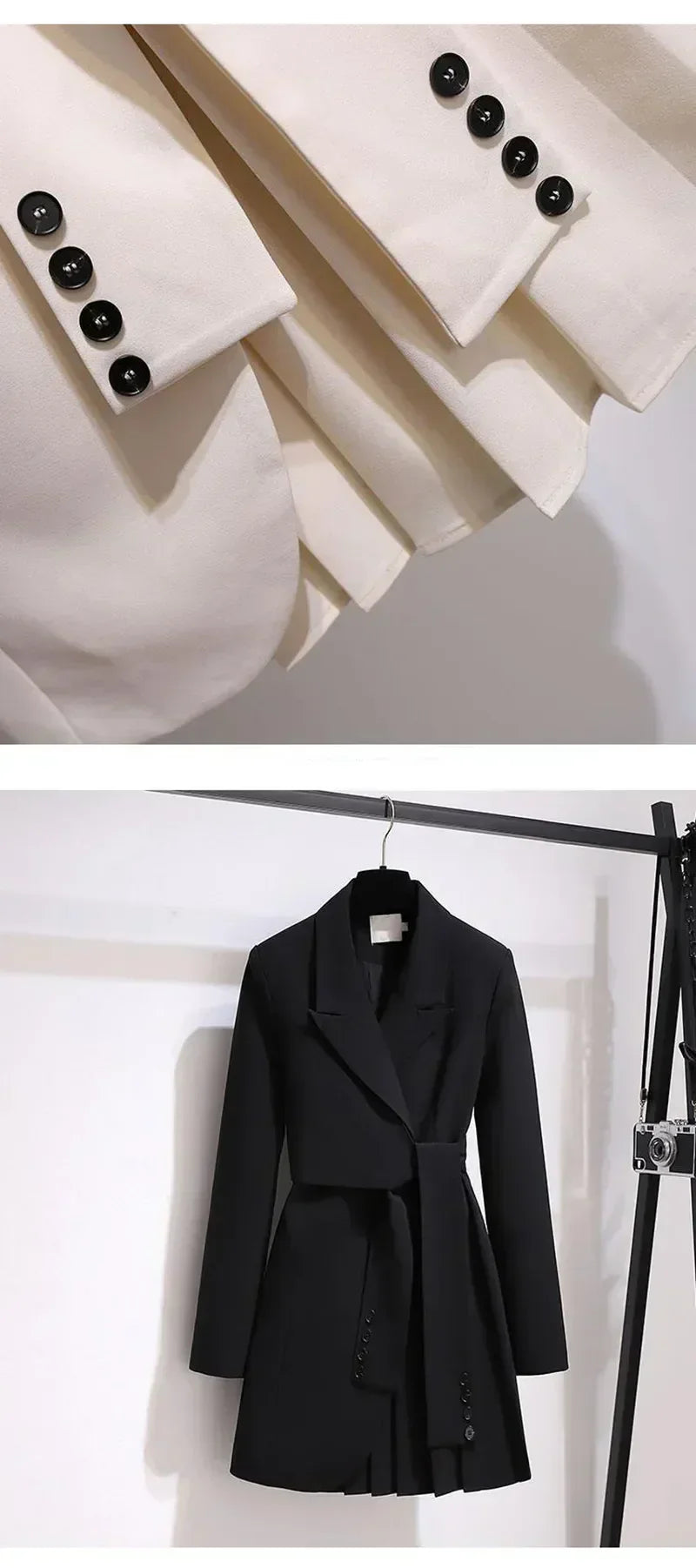 Isabella – Elegante Dames Trenchcoat met Ceintuur