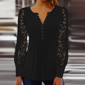 EmilioRizzo Lange Mouw Blouse Voor Vrouwen