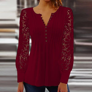 EmilioRizzo Lange Mouw Blouse Voor Vrouwen